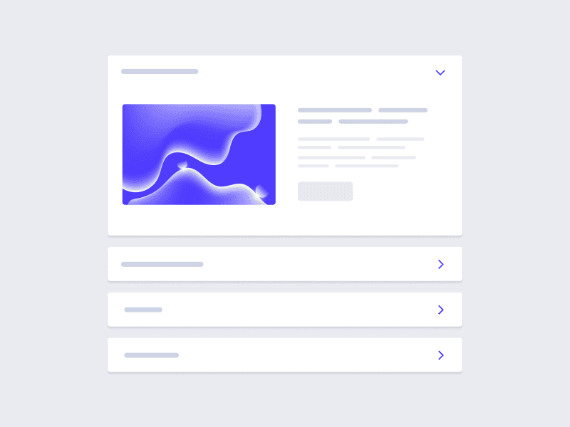 ue listing accordion